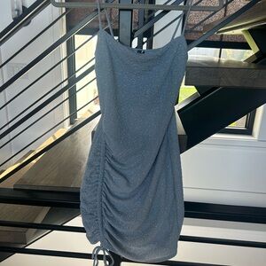 Light Blue Sparky Party Dress